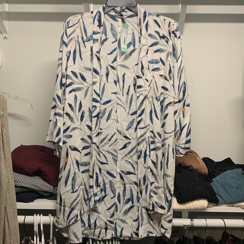 Tag On Maples Open Kimono